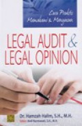 Cara Praktis Memahami Dan Menyusun Legal Audit Dan Legal Opinion
