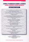 Journal Of Indonesian Economy And Business Vol.24 No.2 May 2009