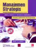 Manajemen Strategis : Formulasi, Implementasi, Dan Pengendalian.