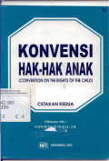 Konvensi Hak-hak Anak Convention On The Rights Of The Child