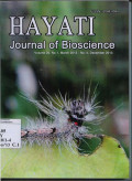 HAYATI : Journal Of Biosciences Vol. 20 No.1 March 2013 - No.4, December 2013