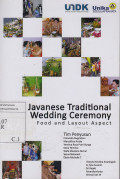 Javanese Traditional Wedding Ceremony Food And Layout Aspect