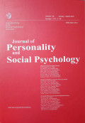 Journal of Personality and Social Psychology VOL. 116 NO. 1-3