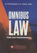 Omnibus Law : Teori Dan Penerapannya