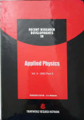 Recent Research Developments In : Applied Physics Part II Vol. 5