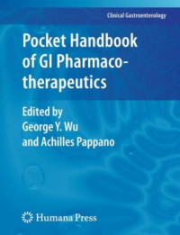 Clinical Gastroenterology - Pocket Handbook For GI Pharmacotheraupetics