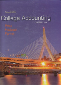College Accounting - Chapters 1-24 (Thirteenth Edition)