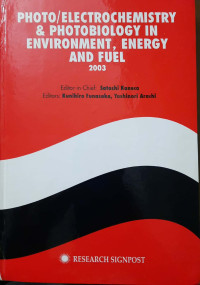 Photo/Electrochmistry & Photobiology in Environment, Energy and Fuel