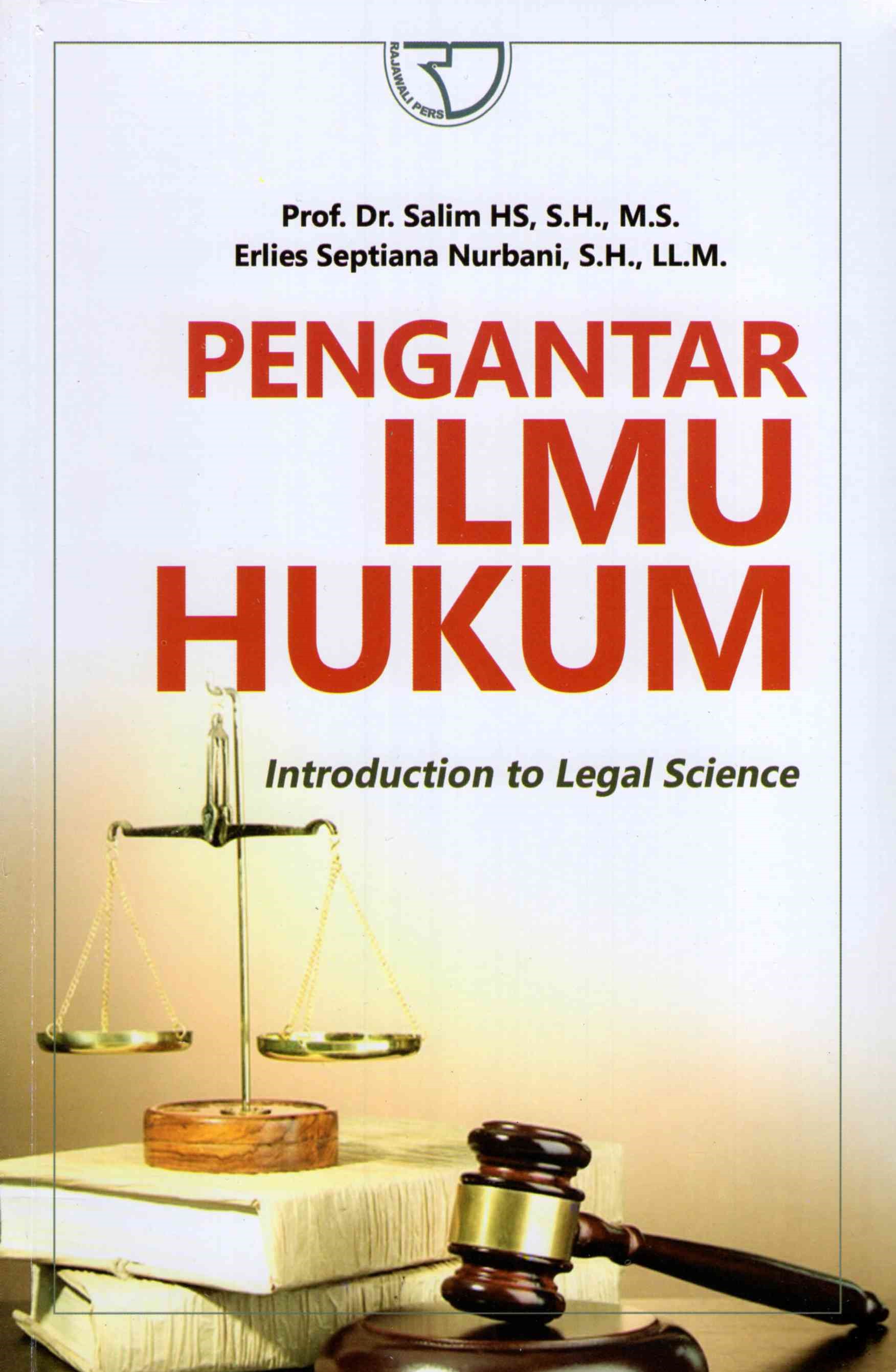 Pengantar Ilmu Hukum: introduction to legal science