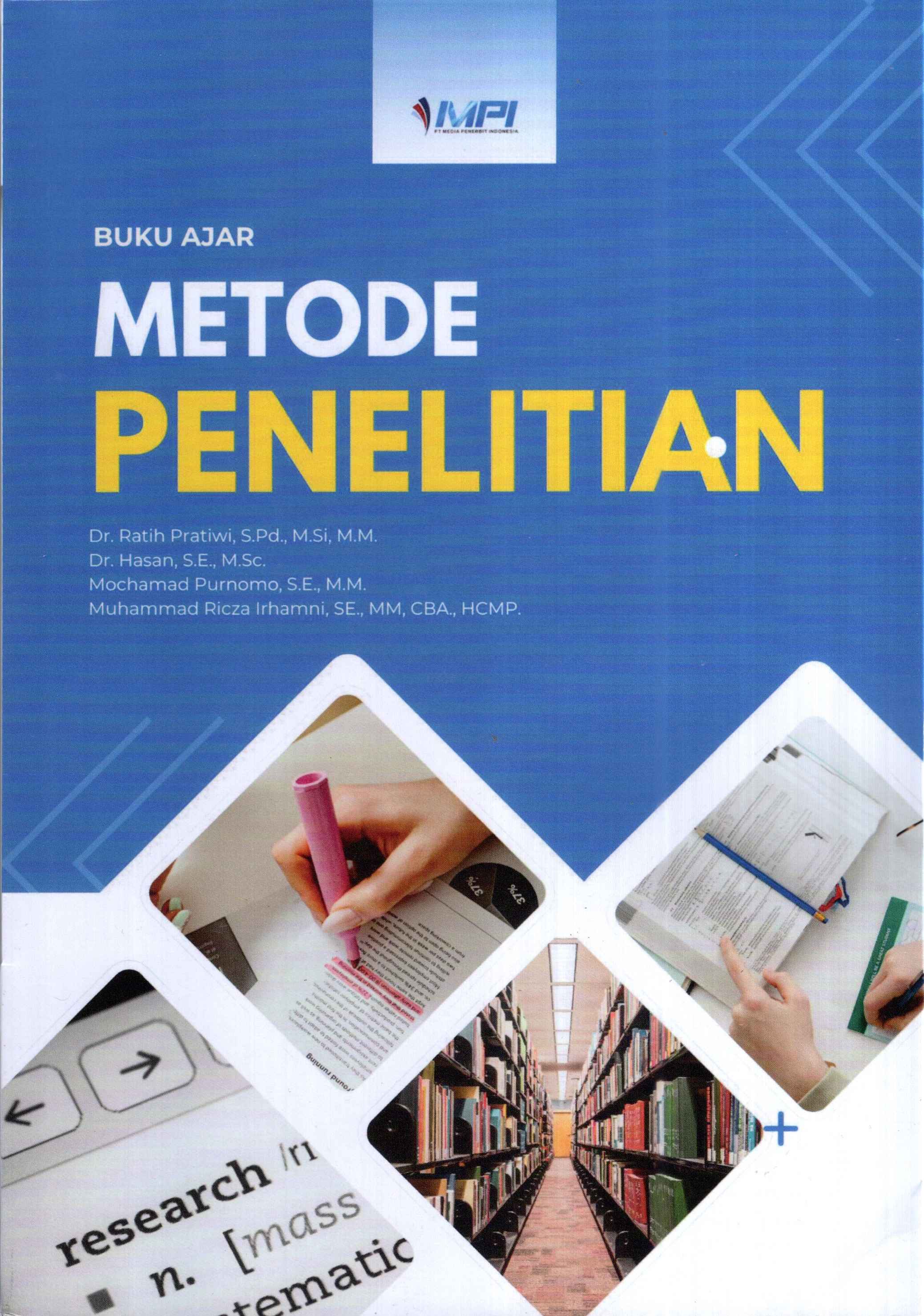 Buku Ajar Metode Penelitian