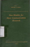 New Models For Mass Communication Research