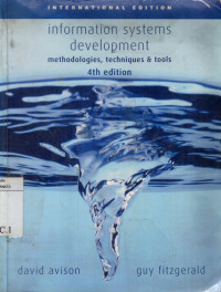 Information Systems Development Ed 4