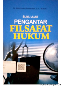 Buku Ajar Pengantar Filsafat Hukum