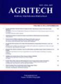 AGRITECH Jurnal Teknologi Pertanian Vol.31 No.4 November 2011