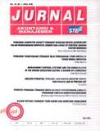 Jurnal Akuntansi Dan Manajemen Vol.20 No.1 April 2009