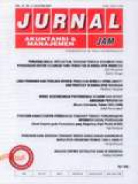 Jurnal Akuntansi Dan Manajemen Vol.22 No.2 Agustus 2011