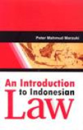 An Introduction To Indonesian Law