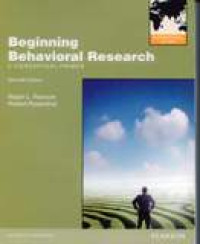 Beginning Behavioral Research A Conceptual Primer