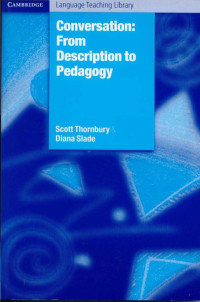 Conversation: From Description To Pedagogy