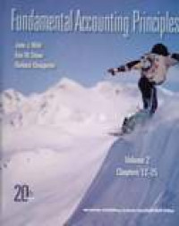 Fundamentals Accounting Principles Vol. 2  Ed. 20