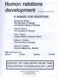 Human Relations Development  Ed.3