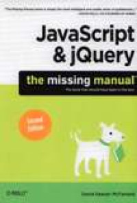 JavaScript & JQuery : The Missing Manual