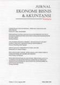 Ventura: Jurnal Ekonomi Bisnis Dan Akuntansi Vol.12 No.2 Agustus 2009