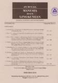 Jurnal Manusia Dan Lingkungan Vol.18 No.3 Nopember 2011