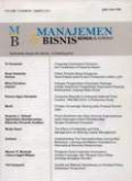 Manajemen Dan Bisnis Vol.10 No.1 Maret 2011