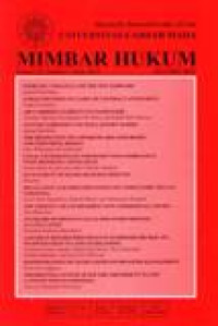 Mimbar Hukum Volume 22 No. 1, February 2010