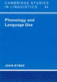 Phonology And Language Use