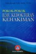 Pokok-pokok Ilmu Kedokteran Kehakiman