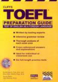 Cliffs TOEFL Preparation Guide: Test Of English As A Foreigh Language