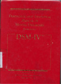 Diagnostic And Statistical Manual Of Mental Disorders DSM-IV