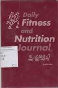 Daily Fitness And Nutrion Journal