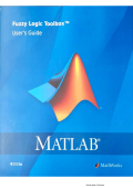 Fuzzy Logic Toolbox User's Guide : Matlab
