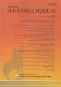 Jurnal Dinamika Hukum VOL. 18 NO. 1-3