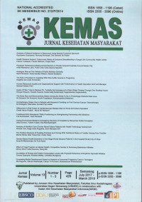 Jurnal Kesehatan Masyarakat (KEMAS) VOL.13 NO.1-3