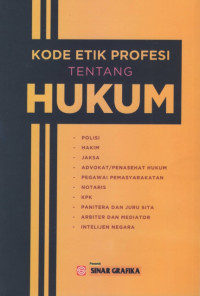 Kode Etik Profesi Tentang Hukum