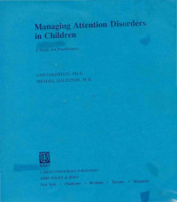 Managing Attention Disoders In Children