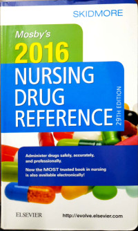 Mosby's 2016 Nursing Drug Reference