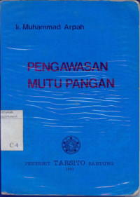 Pengawasan Mutu Pangan