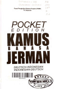 Pocket Edition Kamus Bahasa Jerman