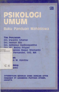 Psikologi Umum Buku Panduan Mahasiswa