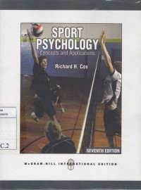 Sport Psychology: Concepts And Applications 7ed