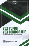 Vox Populi Vox Democratie : Narasi Pesta Demokrasi Berkonstitusi