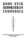 Kode Etik Kedokteran Indonesia