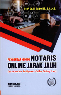 Pengantar Hukum Notaris Online Jarak Jauh