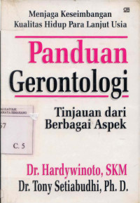 Panduan Gerontologi Tinjauan Dari Berbagai Aspek