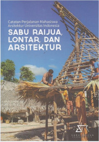 Sabu Raijua, Lontar, Dan Arsitektur